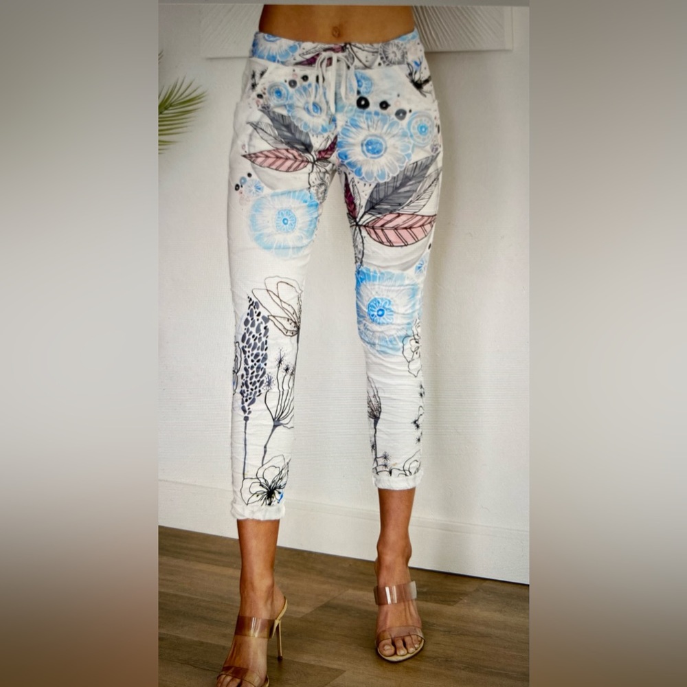 Venti6 Blueflower joggers